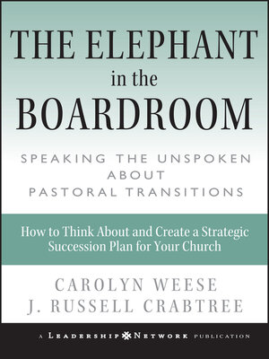 cover image of The Elephant in the Boardroom